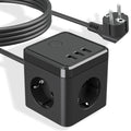 Cube Multiple Socket With USB